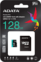 ADATA Premier Pro AUSDX128GUI3V30SA2-RA1 microSDXC 128GB (с адаптером)
