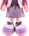 Maxitoys Малышка Аня в фиолетовом платье и шляпке MT-CR-D01202314-35