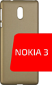 Volare Rosso Soft-Touch для Nokia 3 (золотистый)