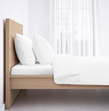 Ikea Мальм 200x90 (дуб беленый, без основания) 203.799.96