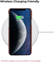 Pitaka MagEZ для iPhone Xs (herringbone, красный/оранжевый)