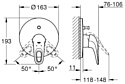 Grohe Eurostyle 19506LS3 + 35501000