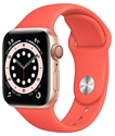 Apple Watch Series 6 GPS + Cellular 40mm Aluminum Case with Sport Band