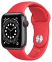 Apple Watch Series 6 GPS + Cellular 40mm Aluminum Case with Sport Band