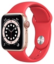 Apple Watch Series 6 GPS + Cellular 40mm Aluminum Case with Sport Band