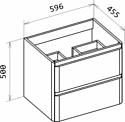 BelBagno ALBANO-600-2C-SO-BL