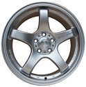 Sakura Wheels 391A 7x16/5x100 D73.1 ET40 Silver