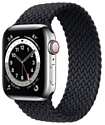 Apple Watch Series 6 GPS + Cellular 40mm Stainless Steel Case with Braided Solo Loop