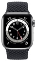 Apple Watch Series 6 GPS + Cellular 40mm Stainless Steel Case with Braided Solo Loop
