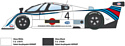 Italeri 3641 Lancia Lc2