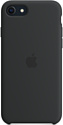 Apple Silicone Case для iPhone SE (темная ночь)