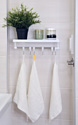 Swed House  Bathroom Shelf With Hooks R5180