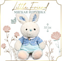 Milo Toys Little Friend Зайка в синем платье 9905655