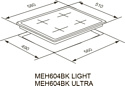 Meferi MEH604BK Light