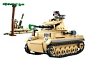 SLUBAN WW2 M38-B0691 Немецкий танк Panzer