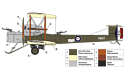ARK models AK 72034 Английский тяжёлый бомбардировщик Виккерс «Вими» IV