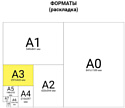 BRAUBERG глянцевая A3 200 г/м2 50 л 363321