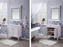 Aquanet Комплект мебели для ванной комнаты Селена с м 105 233125