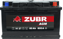 Zubr AGM R+ Турция (80Ah)