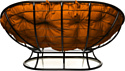 M-Group Мамасан 12100407 (черный/оранжевая подушка)