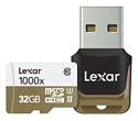 Lexar Professional 1000x microSDHC UHS-II 32GB + USB 3.0 reader