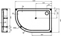 Aquanet GL180 120x80 R