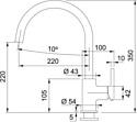 Franke Lina XL 115.0626.020 (оникс)