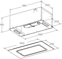 Meferi INBOX60WH Glass Comfort