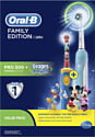 Oral-B Pro 500 Cross Action и Kids D16.513.1U + D10.513K