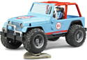 Bruder Jeep Cross country Racer blue 02541