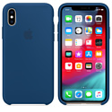 Apple Silicone Case для iPhone XS Blue Horizon