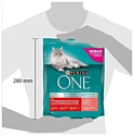 Purina ONE Для стерилизованных кошек и котов с высоким содержанием Лосося и пшеницы (0.75 кг)