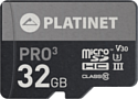 Platinet PMMSD32UIII 32GB + адаптер