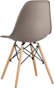 Stool Group Eames 8056PP (темно-серый/деревянные ножки)