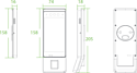 ZKTeco Horus E1-RFID (MF)