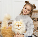 Hansa Сreation Персидский кот Табби рыже-белый 5011 (45 см)