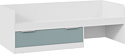 Трия Марли комбинированная Тип 1 80x200 (белый/серо-голубой)