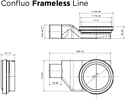 Pestan Confluo Frameless Line 850 241324 13701233