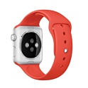 Apple Watch Sport 42mm Silver with Orange Sport Band (MLC42)