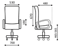 Brabix Rest EX-555 (черный)