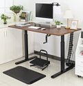 ErgoSmart Manual Desk Special 1360x800x36 мм (альпийский белый/черный)