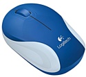 Logitech Wireless Mini Mouse M187 Blue USB