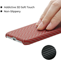 Pitaka MagEZ Case Pro для iPhone 8 (herringbone, красный/оранжевый)