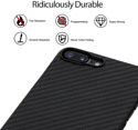 Pitaka MagEZ Case Pro для iPhone 8 Plus (twill, черный/серый)
