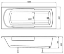 Aquanet Extra 170x70 00203931