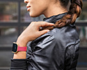Fitbit тонкий с рамкой для Fitbit Blaze (S, розовый/золотистый)