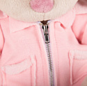 Зайка Ми В розовой меховой курточке (18 см)