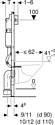 Geberit Duofix Basic Delta20 458.127.21.1