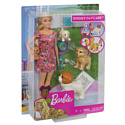 Barbie Doggy Daycare Doll & Pets FXH08
