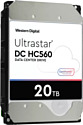Western Digital Ultrastar DC HC560 Base SE 20TB WUH722020ALE6L4